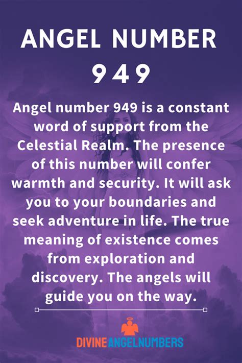 949 angel number - Angel Number 949 and its true meaning will motivate you to focus on your success. This angel number is all about being persistent and patient. Good things take time. Because of this, you should learn how to stay strong no matter what. Angel Number 949 and its meaning will remind you that giving up is not an option.